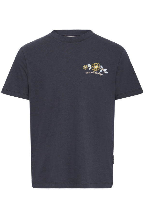 Men's Navy Blue Small Graphic Tee