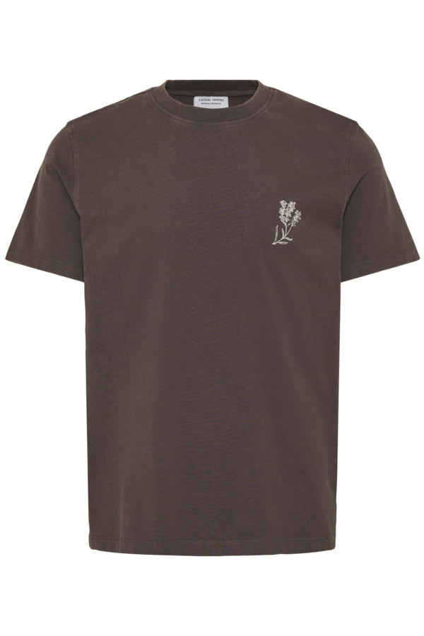 Men's Brown Graphic Tee