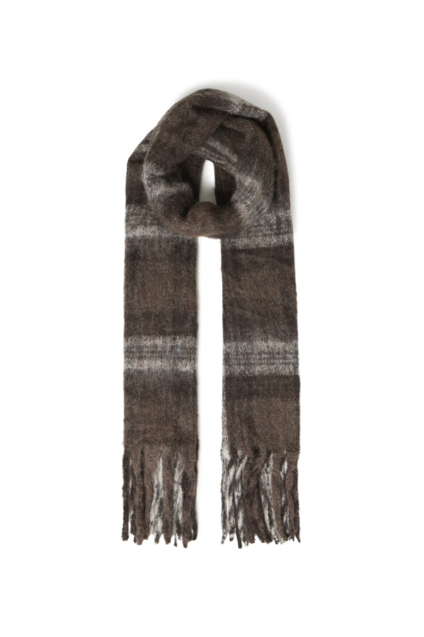 Men's Checked Chunky Scarf