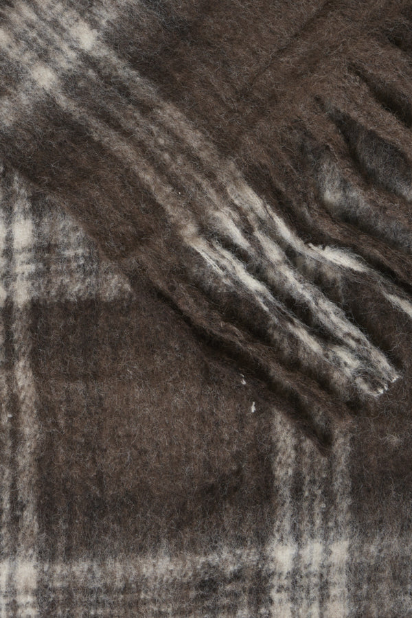 Men's Checked Chunky Scarf