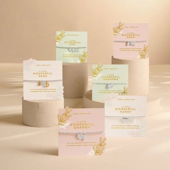 GRANDMOTHER A LITTLE ‘WONDERFUL GRANDMA’ BRACELET