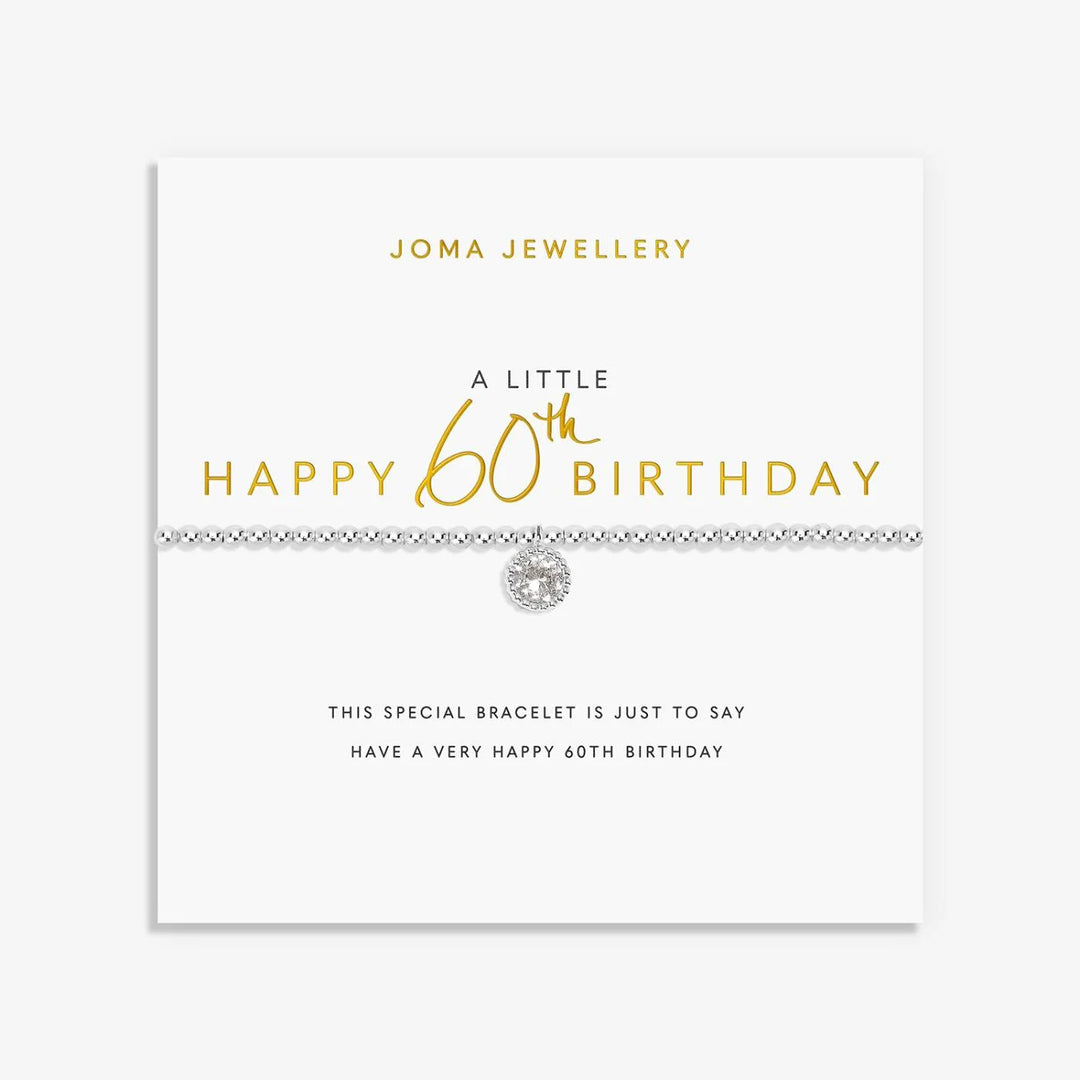 A Little Happy 60th Birthday Bracelet