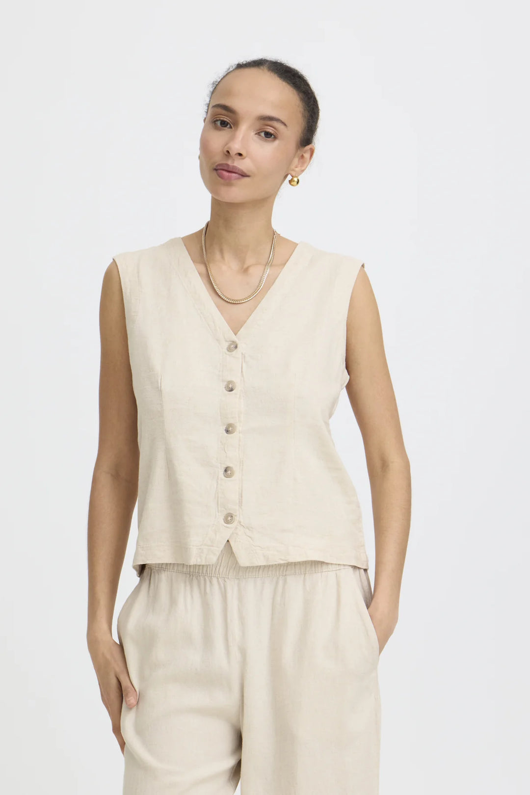RAINY DAY MELANGE FALAKKA WAISTCOAT