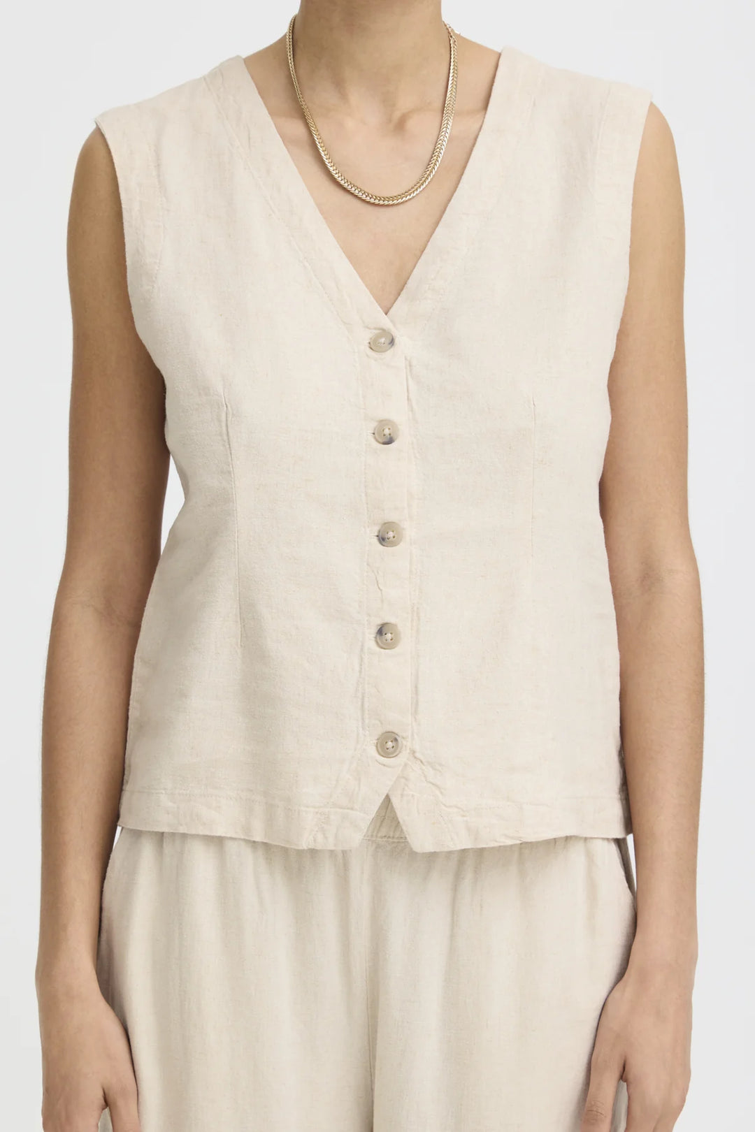 RAINY DAY MELANGE FALAKKA WAISTCOAT