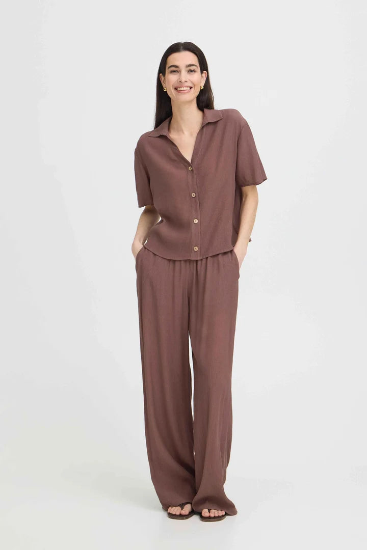 FRENCH TOAST BROWN EROLO SHIRT