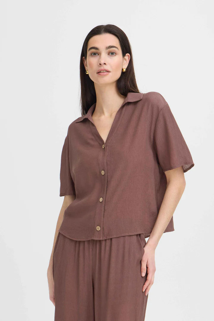 FRENCH TOAST BROWN EROLO SHIRT