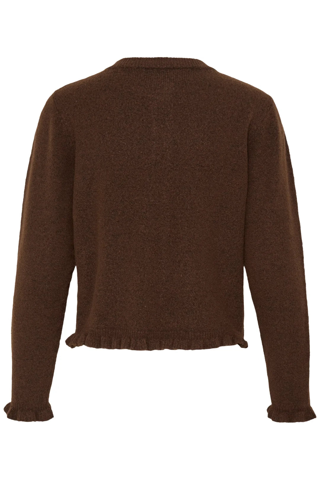 BYOFIRA FRILL CARDIGAN