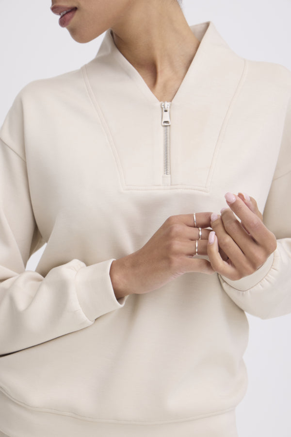 b.young Pusti Collar Sweatshirt
