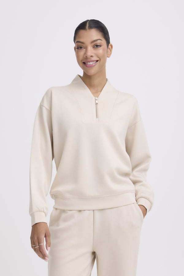 b.young Pusti Collar Sweatshirt
