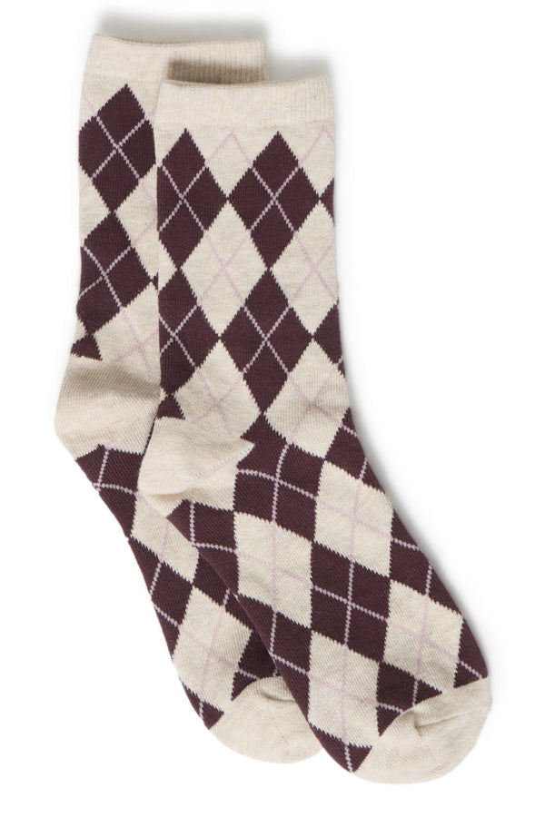 BYVALORA ARGYLE SOCKS