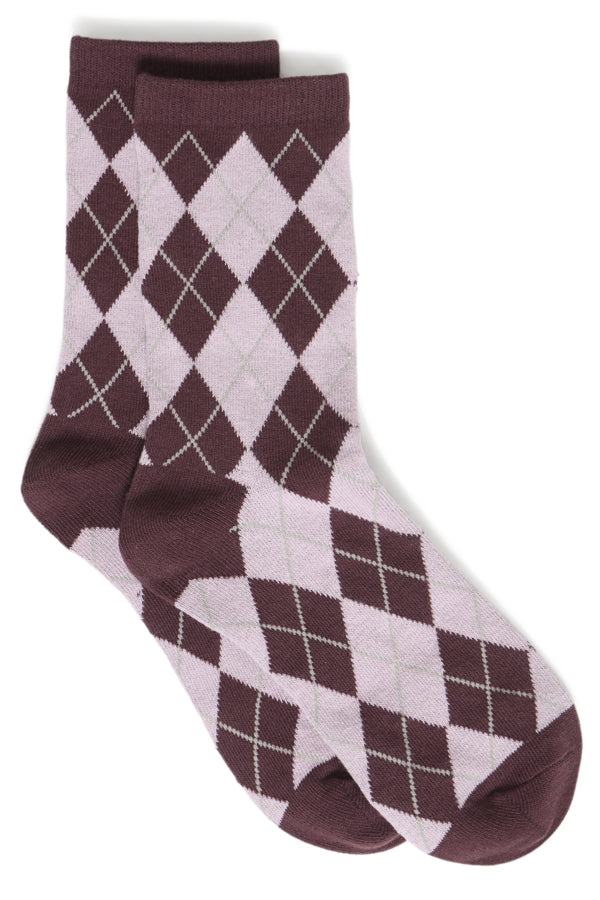 BYVALORA ARGYLE SOCKS