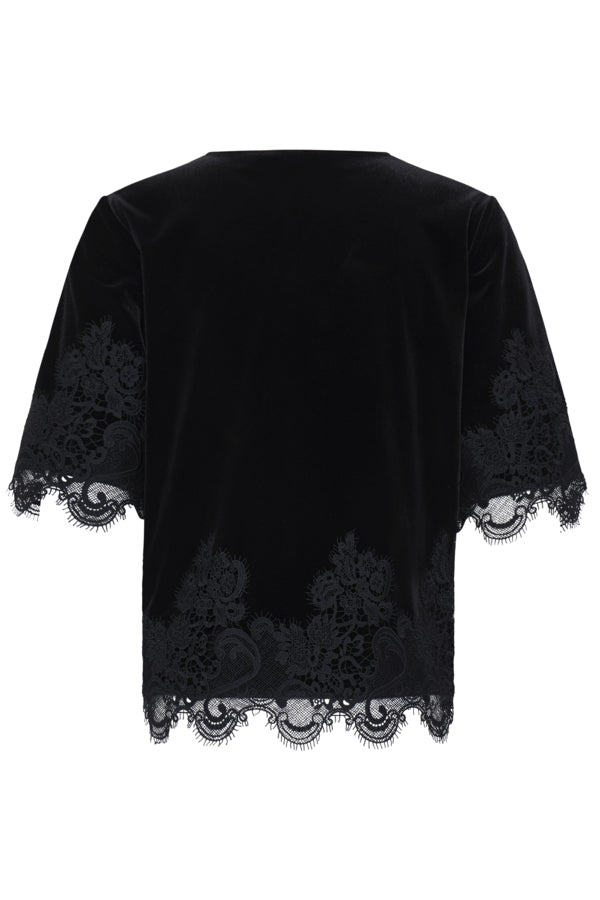 Byperlina Lace Hem Blouse