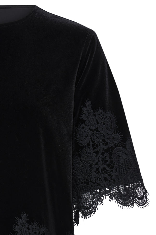 Byperlina Lace Hem Blouse