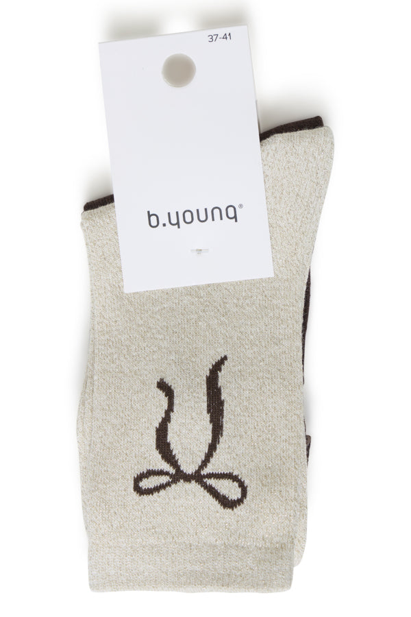 Byvilaine Bow Sock 2-Pack