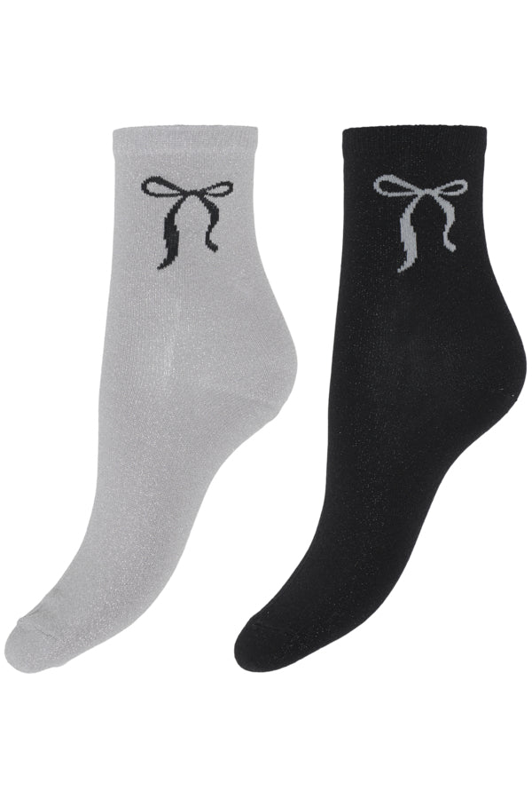 Byvilaine Bow Sock 2-Pack