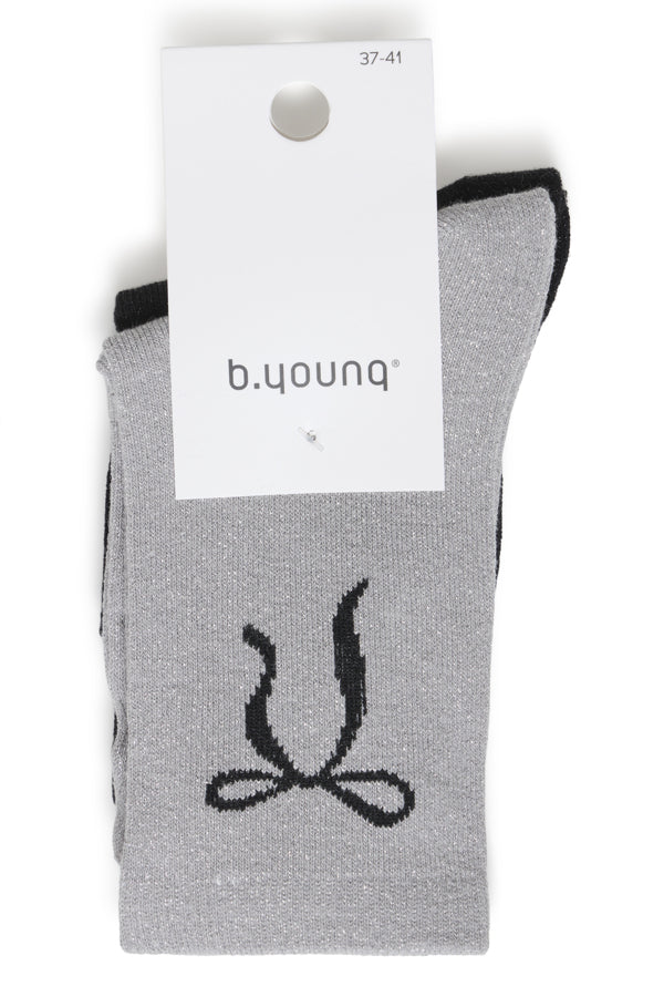 Byvilaine Bow Sock 2-Pack