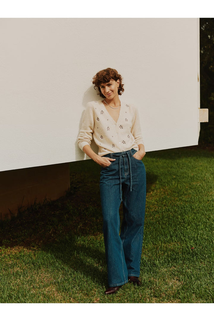 LUKAN JEANS DARK BLUE DENIM