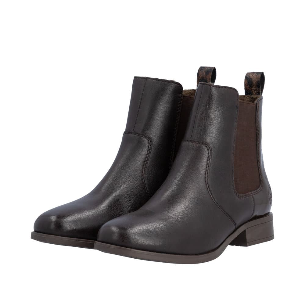 Rieker Women's Brown Chelsea Boots 77094-25