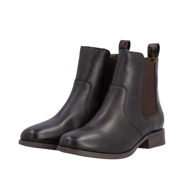 Rieker Women's Brown Chelsea Boots 77094-25