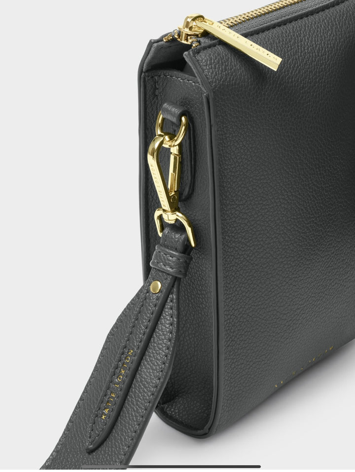 AVERY SLIM CROSSBODY BAG | GRAPHITE