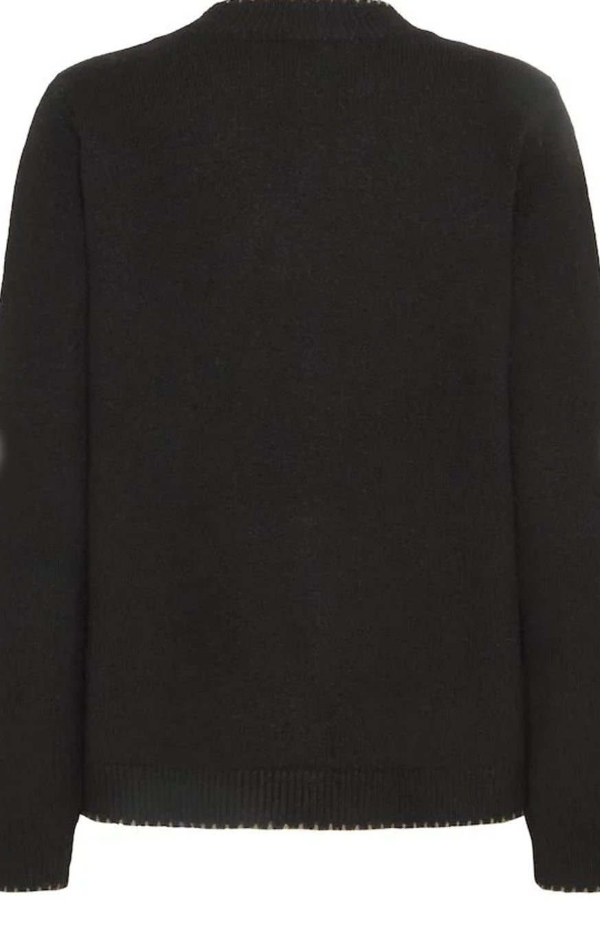 SOPHY PULLOVER BLACK MIX