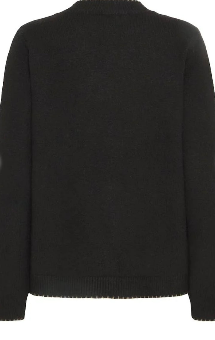 SOPHY PULLOVER BLACK MIX