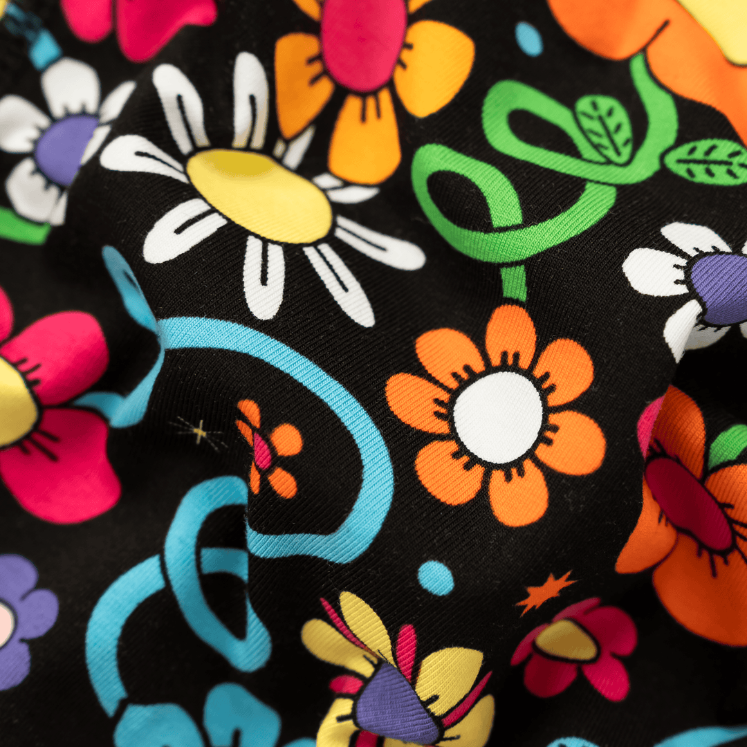 Petal Power - Mens Cotton Boxer Shorts: Medium