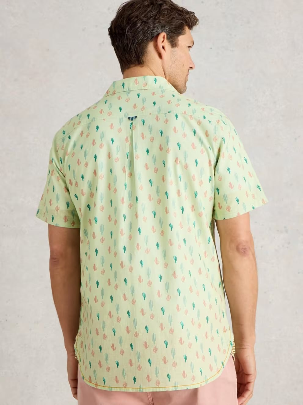 GREEN PRINT HAYLE CACTUS SHIRT