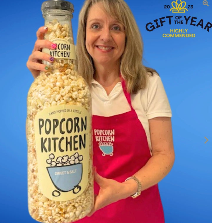 POPCORN KITCHEN SWEET & SALTY GIANT MONEY BOTTLE 550G