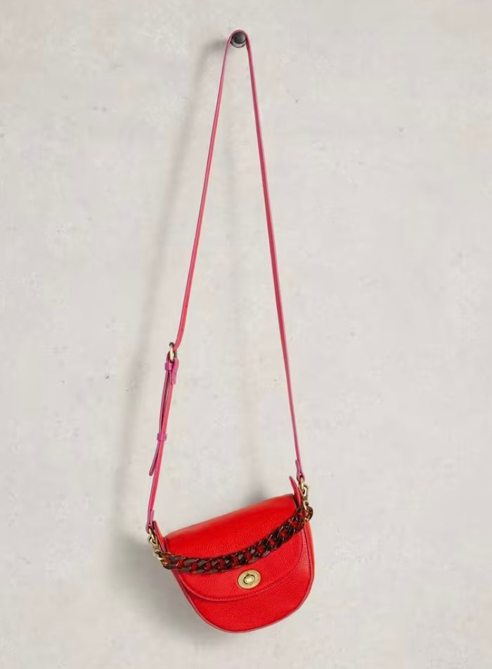 SASHA SADDLE BAG MID ORANGE
