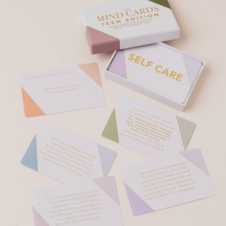 Mind Cards: Teen Edition | Mindfulness Gratitude Self Care