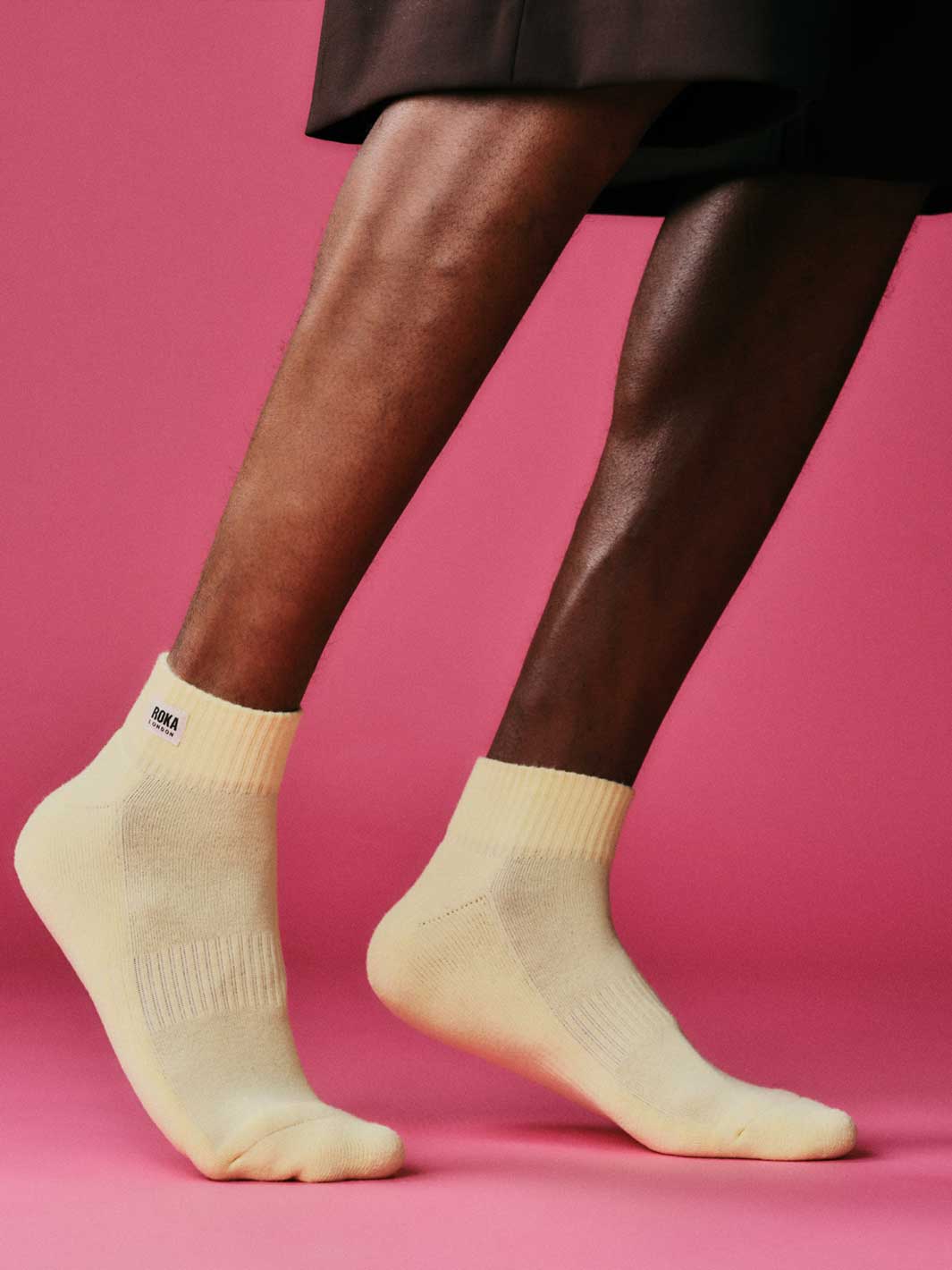 Wembley Ankle Socks for Women in Lemonade: UK 3-8 | EU 36-42