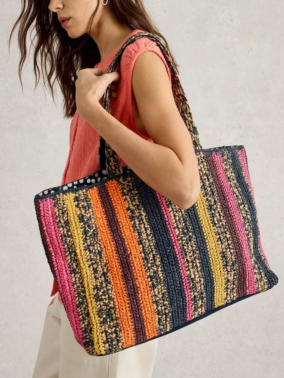 SABRINA CROCHET TOTE BAG