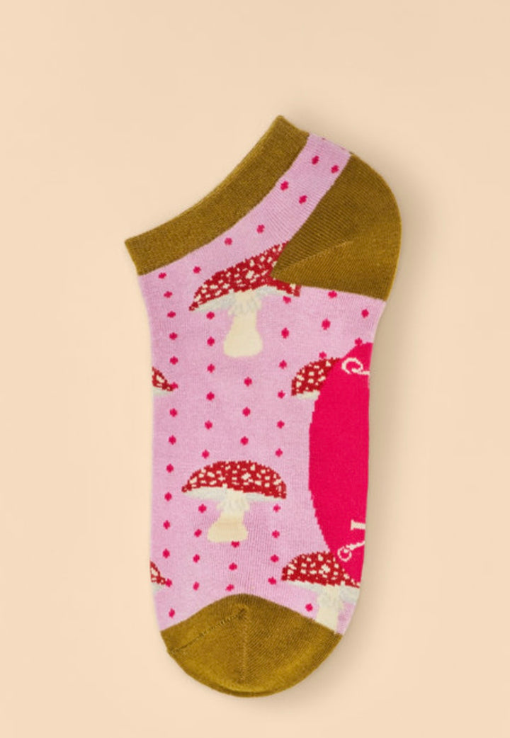 TINY TOADSTOOL TRAINER SOCKS