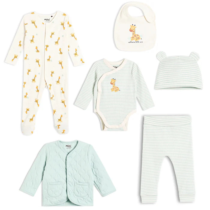 Unisex 6pk essentials gift set,multicolour
