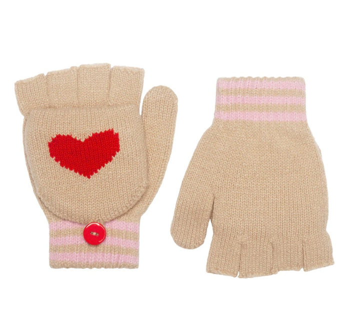 SWEETHEART KNITTED GLOVES