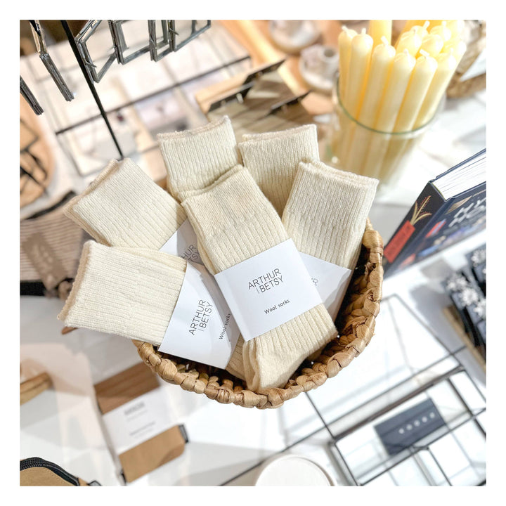 Wool socks, unisex socks, luxury socks