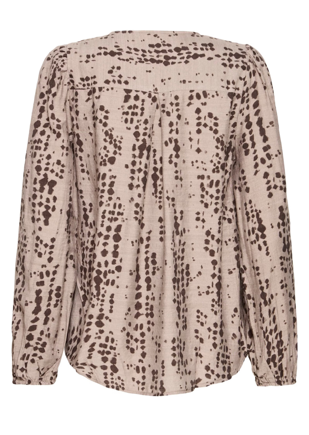 ARIANA BLOUSE MOON ROCK DRIZ DROP