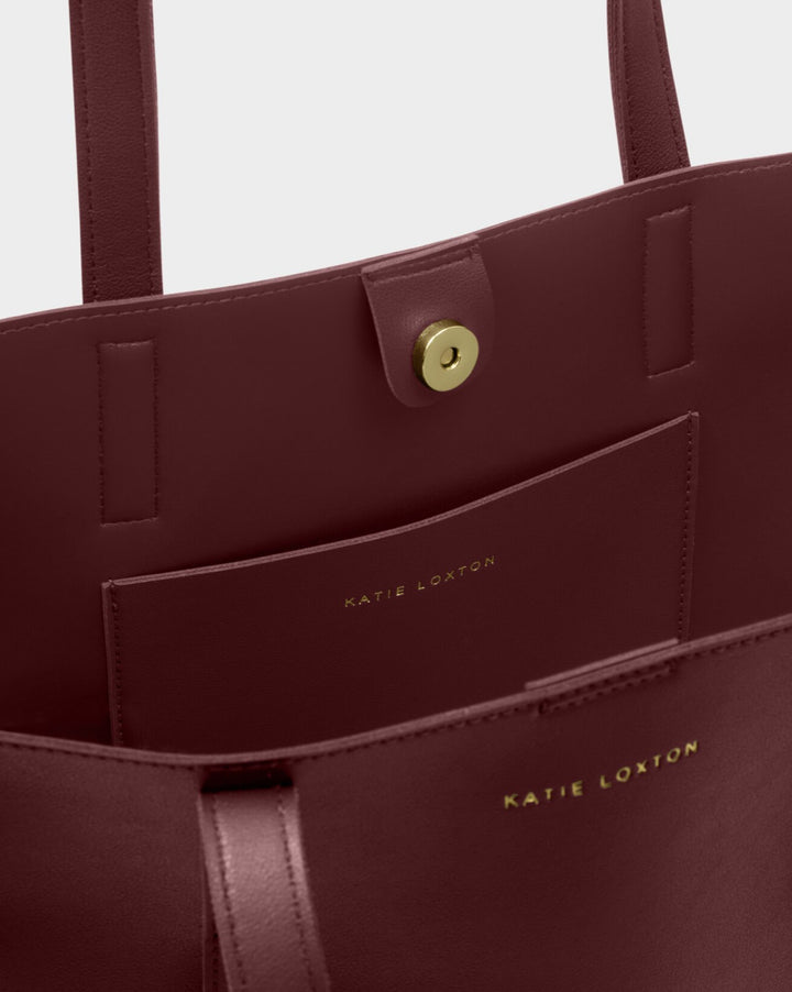 ASHLEY TOTE BAG| CHERRY