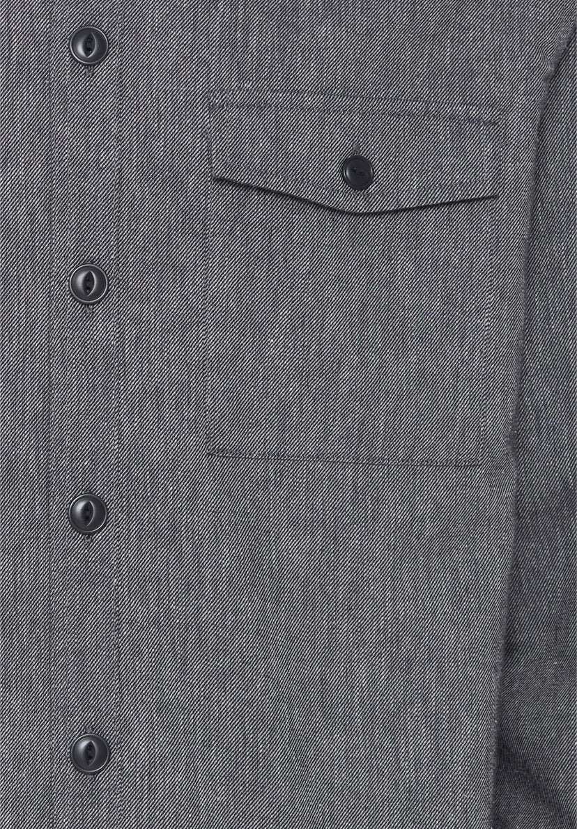 AUGUST DARK NAVY MELANGE SHIRT