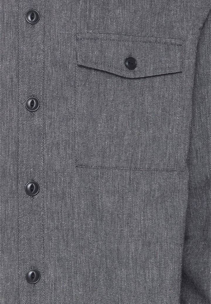 AUGUST DARK NAVY MELANGE SHIRT