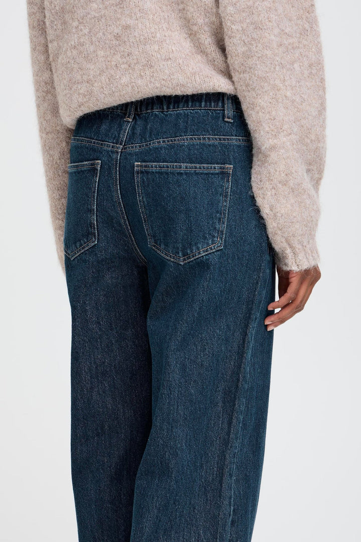 LUKAN JEANS DARK BLUE DENIM