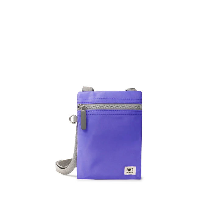 CHELSEA SIMPLE PURPLE RECYCLED NYLON SMALL SLING BAG