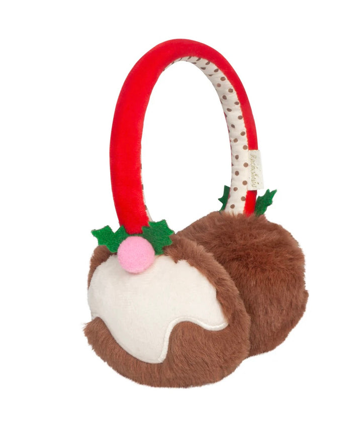 CHRISTMAS PUDDING EARMUFFS