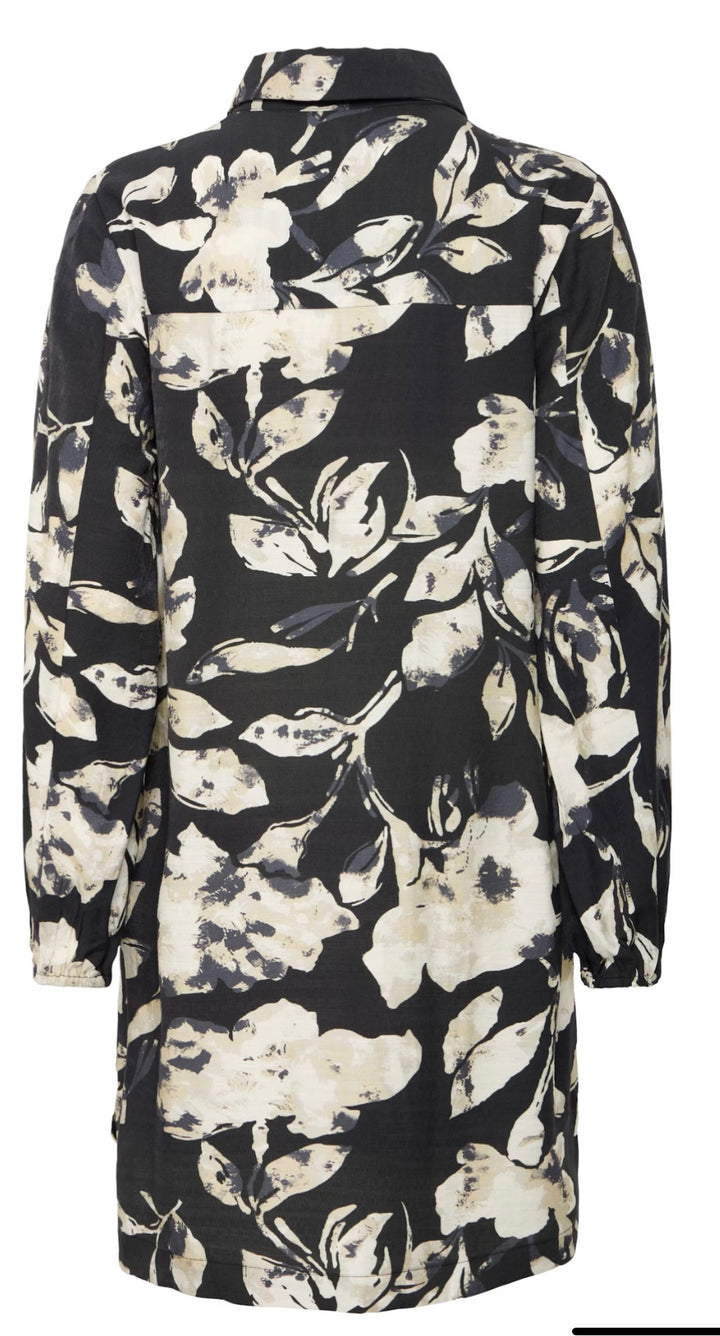 ARIANA DRESS DIS FLORAL BLACK