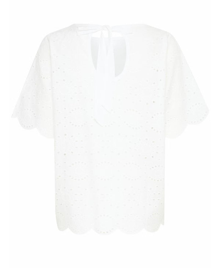 ANGIE BLOUSE BLANC DE BLANC