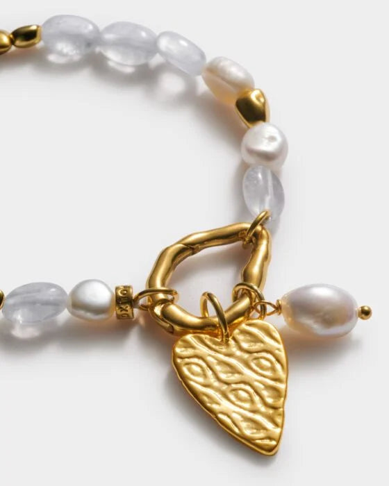 PEARLA SOLESI GOLD COATED BRACELET