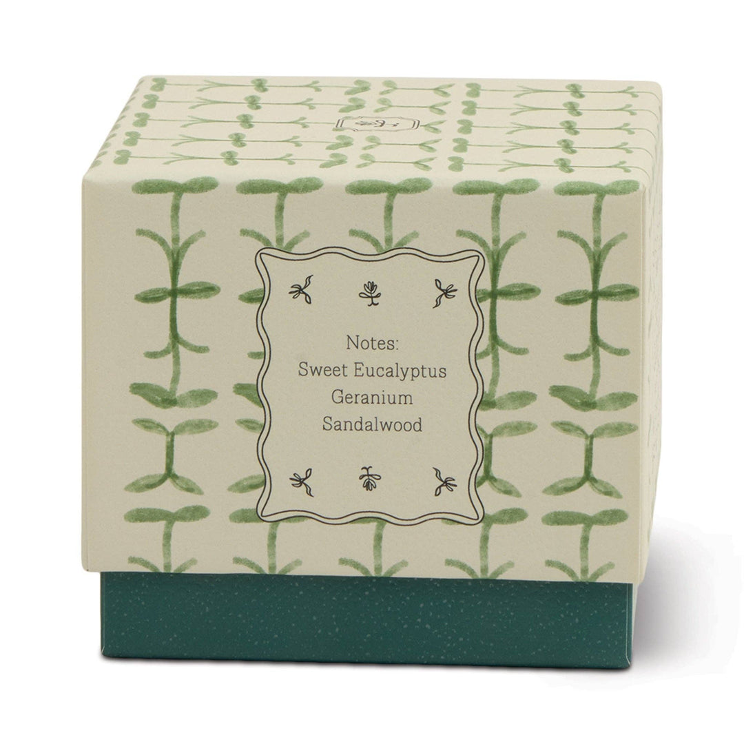 Paddywax Tulip Glass Candle - Verbena & Lemongrass