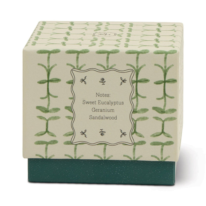 Paddywax Tulip Glass Candle - Verbena & Lemongrass