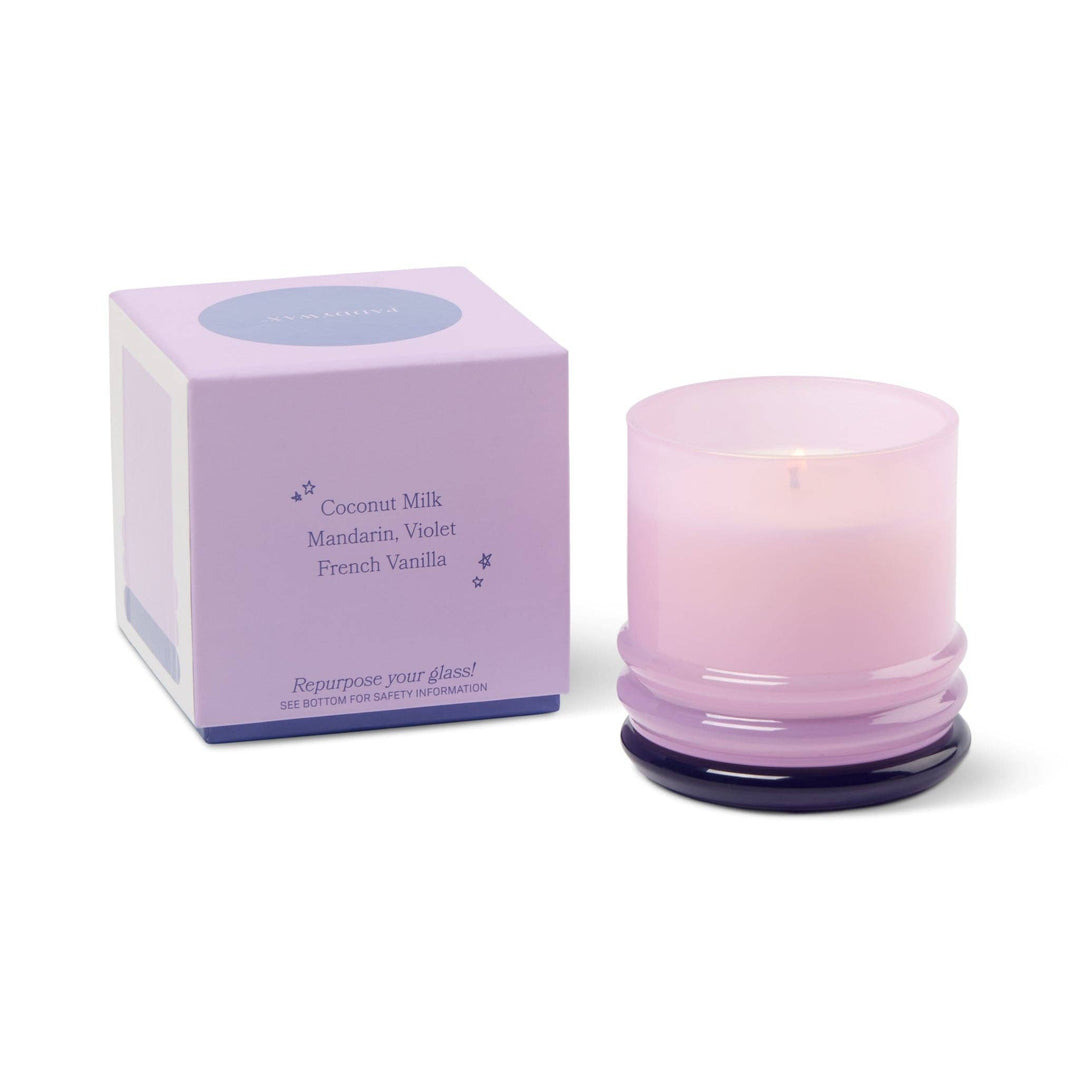 Paddywax Stack Glass Candle Lavender - Violet Vanilla